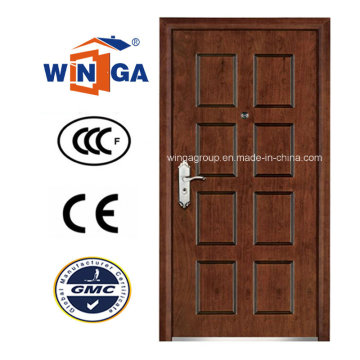 Лучшая цена продажи Winga Security Steel MDF Бронированная дверь (W-A6)